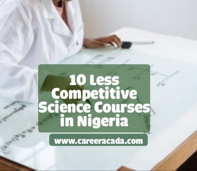 Less competitive science courses