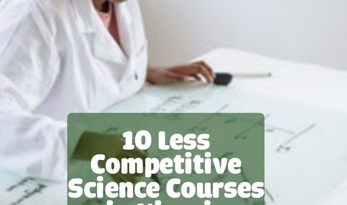 Less competitive science courses